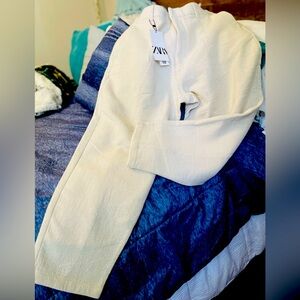 Unisex Pants cream color